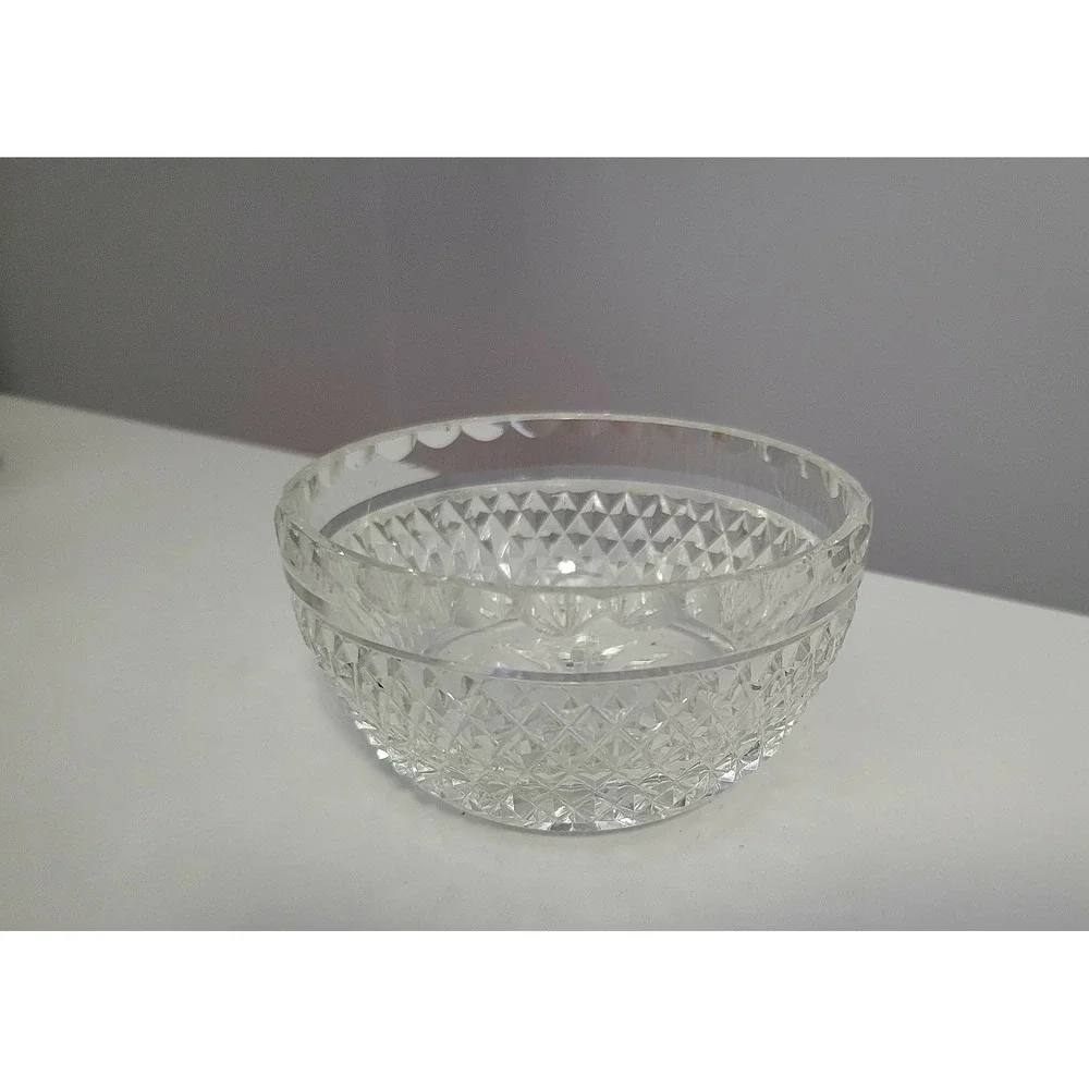 Vintage Galway Crystal Renmore Irish Lead Cut‎ Crystal Tableware Set 5pc Creamer